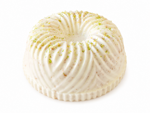 Postre mousse limon